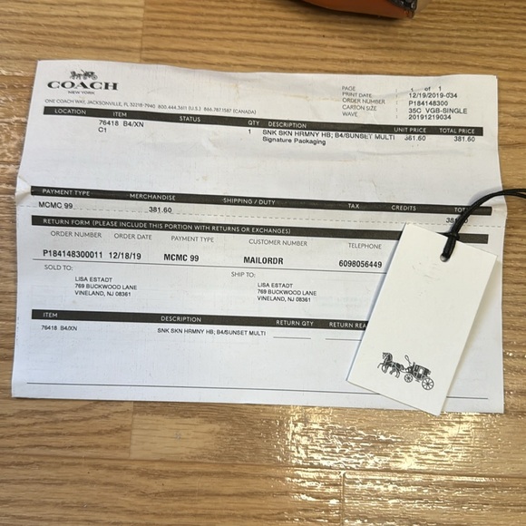 Large Coach Bag - Picture 8 of 11